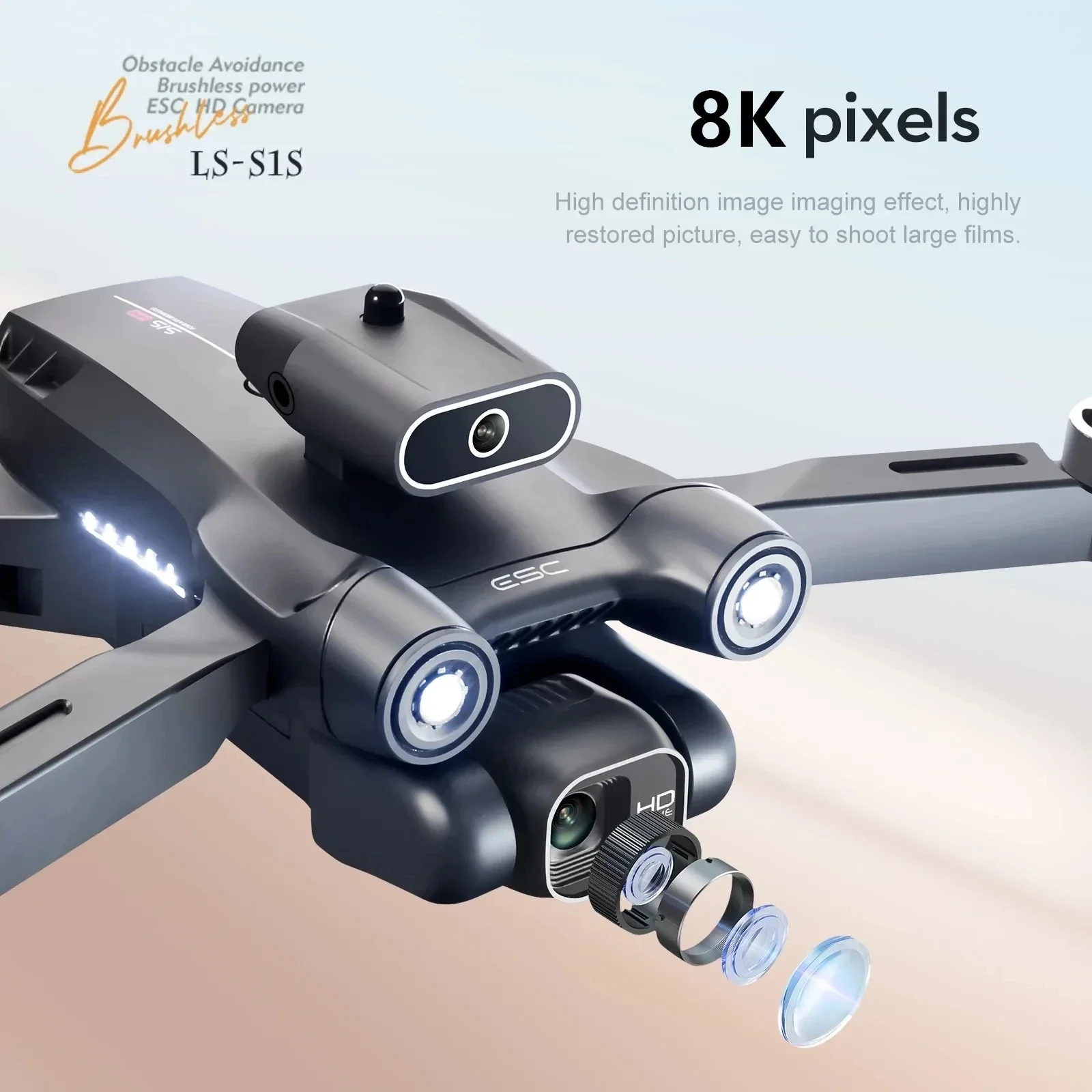 New S1S 5G GPS Drone Camera 8K - Drone Surveying のレビューと価格