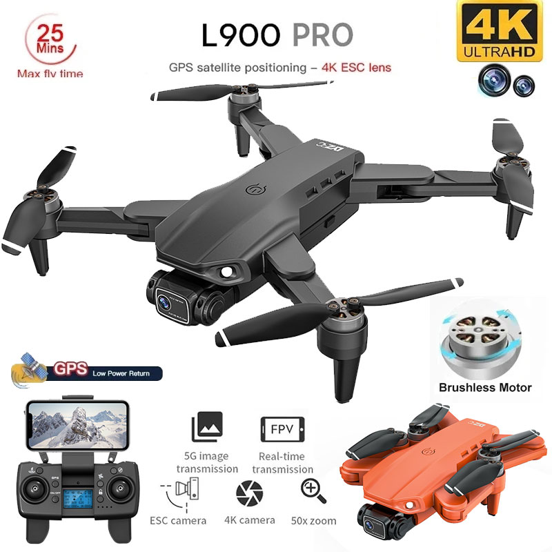 L900 Pro GPS Drone 4K Professi - Drone Surveying のレビューと価格
