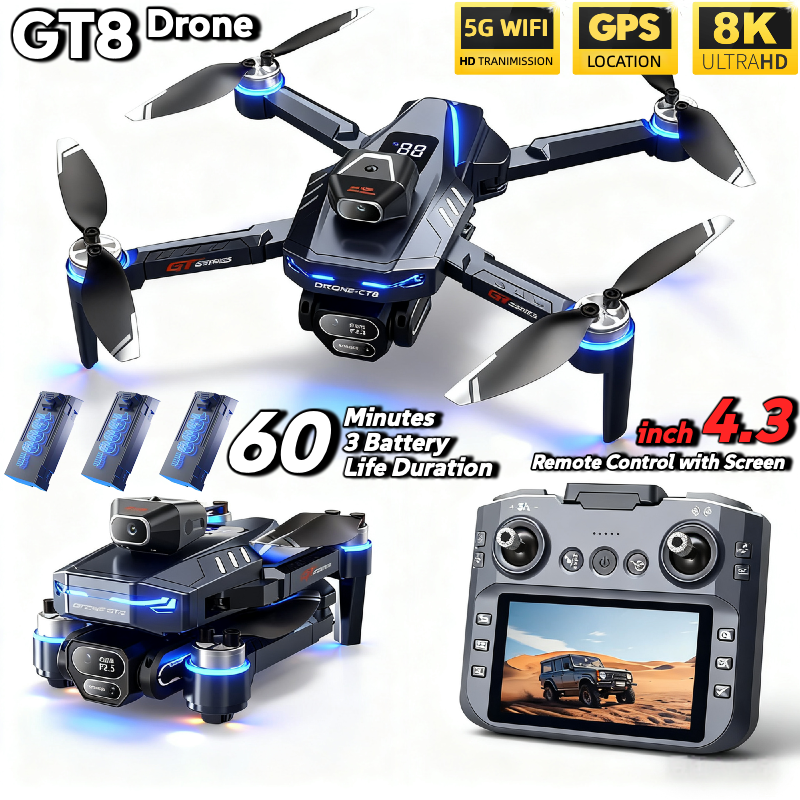 For Genuine GT8 Drone 4K Profe - Drone Surveying のレビューと価格