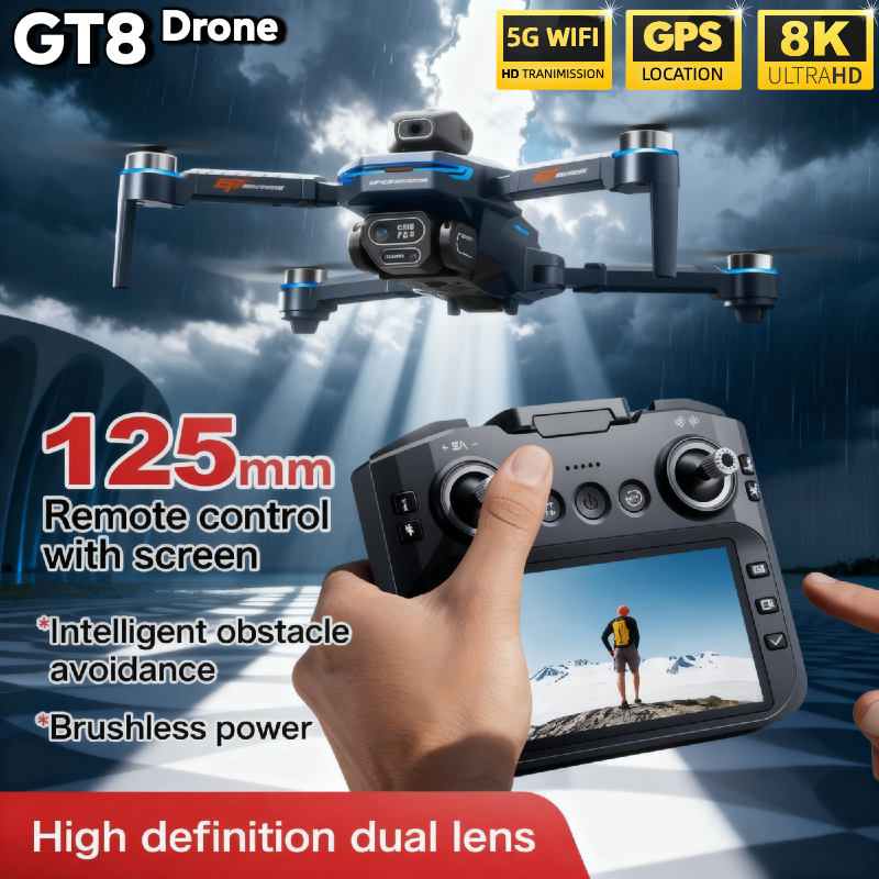 For Genuine GT8 Drone 4K Profe - Drone Surveying のレビューと価格