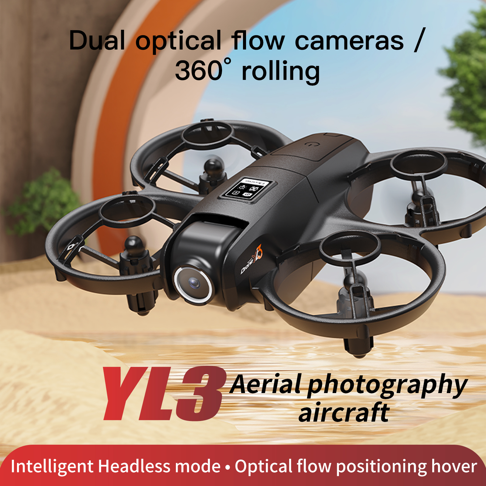 YL3 Remote-Controlled Drone wi - Drone Cinematic のレビューと価格