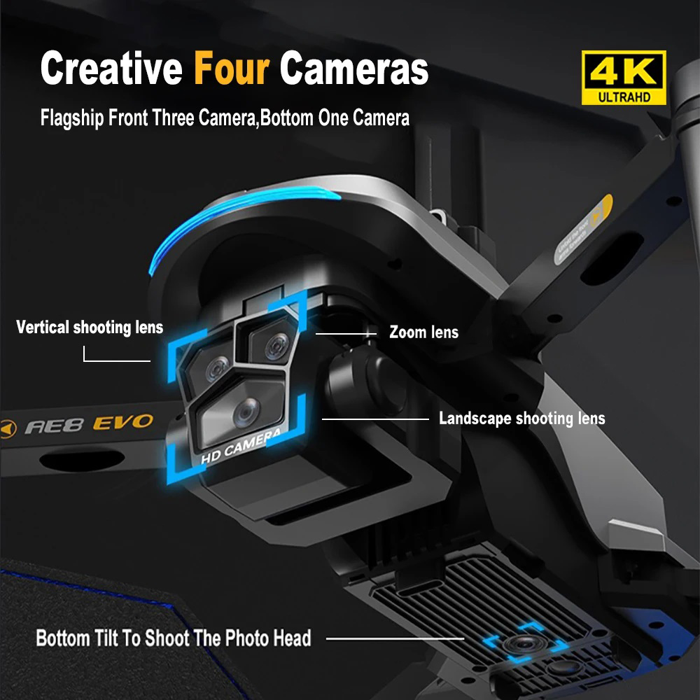 AE8 EVO Drone 4K Professional  - Drone Surveying のレビューと価格