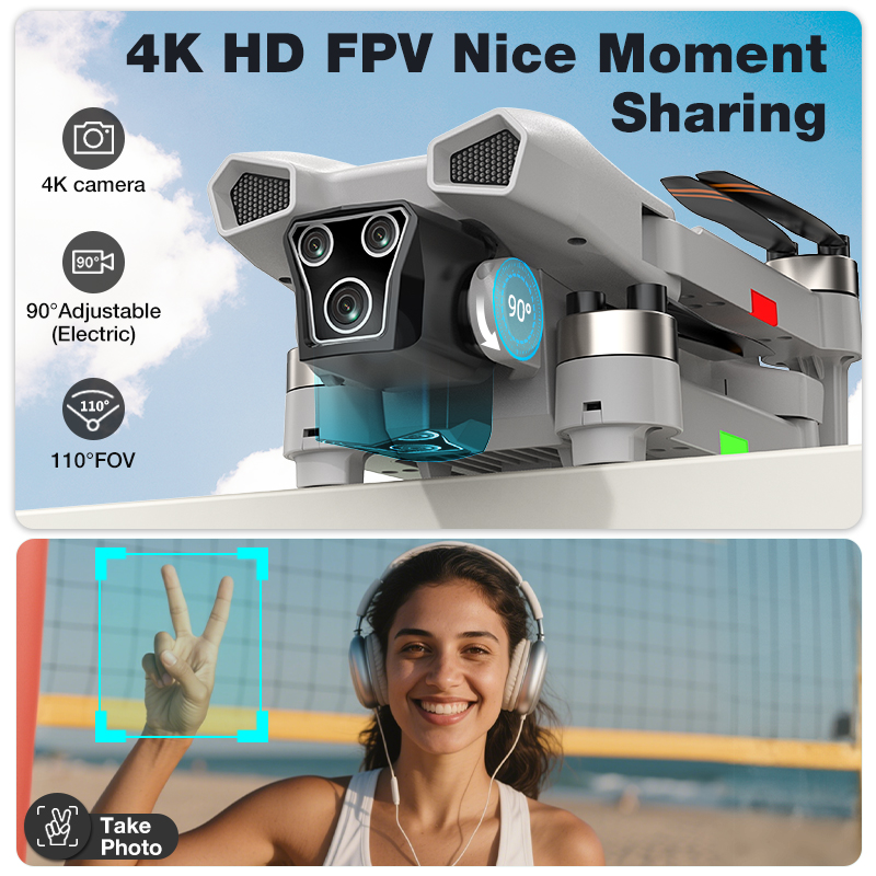 NEW Hot L017 Pro Drone Brushle - Drone Surveying のレビューと価格