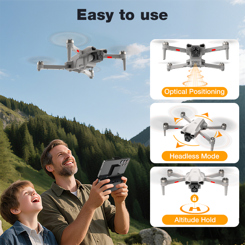 NEW Hot L017 Pro Drone Brushle - Drone Surveying のレビューと価格