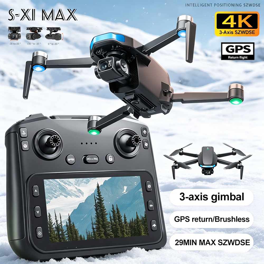 New S-X1 MAX Drone GPS 8K Prof - Drone Surveying のレビューと価格